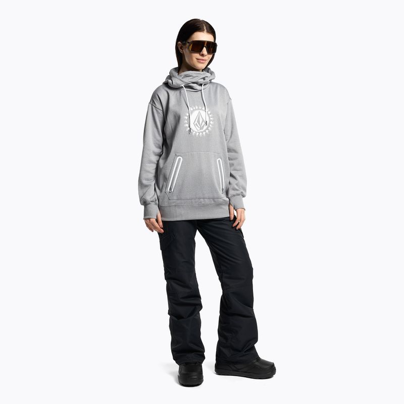 Volcom Spring Shred Hoody hanorac cu glugă gri H4152303 pentru femei 2