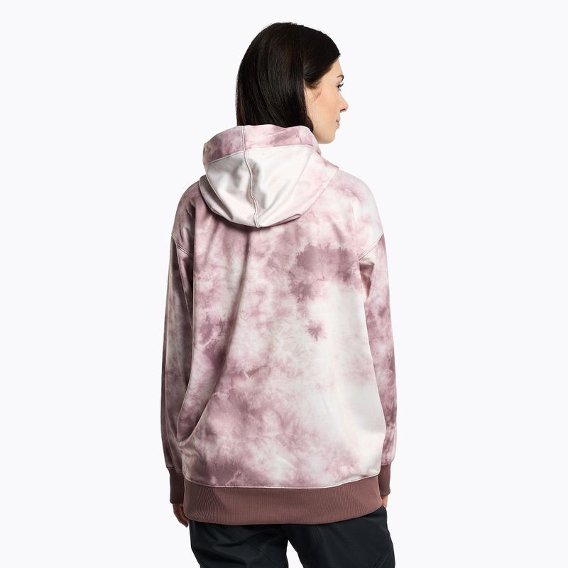 Hanorac cu glugă Volcom Spring Shred Hoody roz H4152303 pentru femei 3