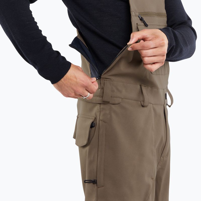 Pantaloni de snowboard pentru bărbați Volcom Roan Bib Overall teak 5