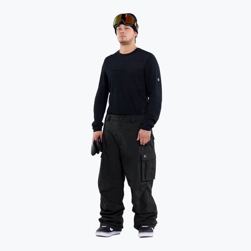 Pantaloni de snowboard pentru bărbați Volcom Nwrk Baggy black