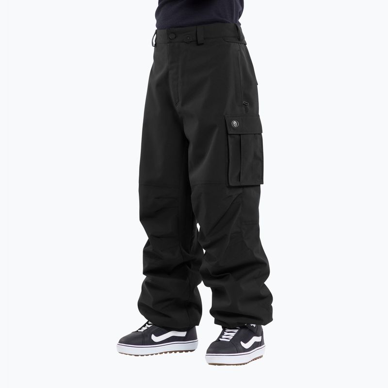 Pantaloni de snowboard pentru bărbați Volcom Nwrk Baggy black 3