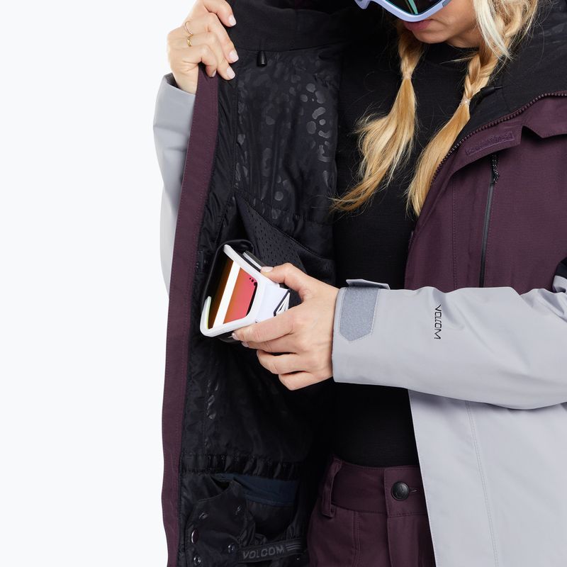 Geacă de snowboard pentru femei Volcom V.Co Aris Ins Gore-Tex blackberry 11