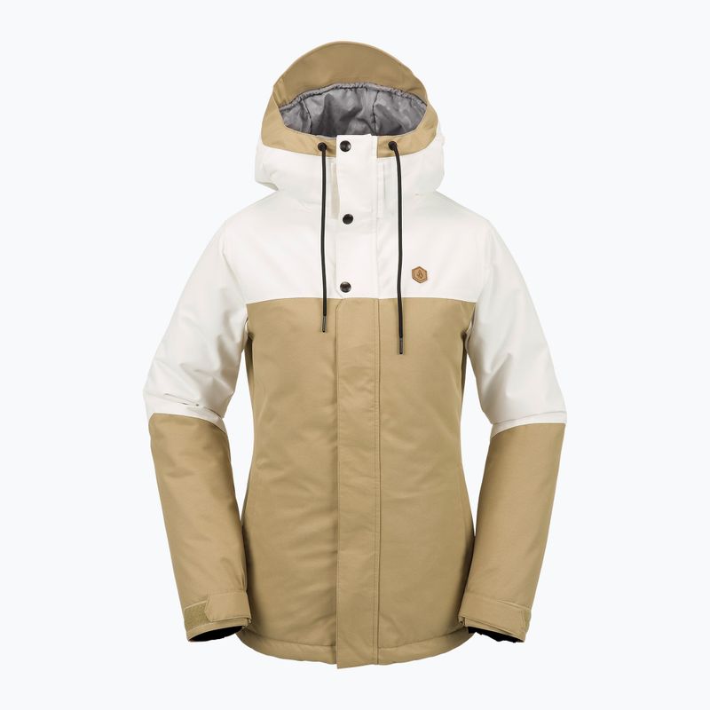 Geacă de snowboard pentru femei Volcom Bolt Ins dark khaki 4