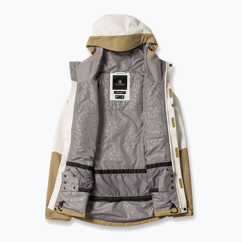 Geacă de snowboard pentru femei Volcom Bolt Ins dark khaki 6