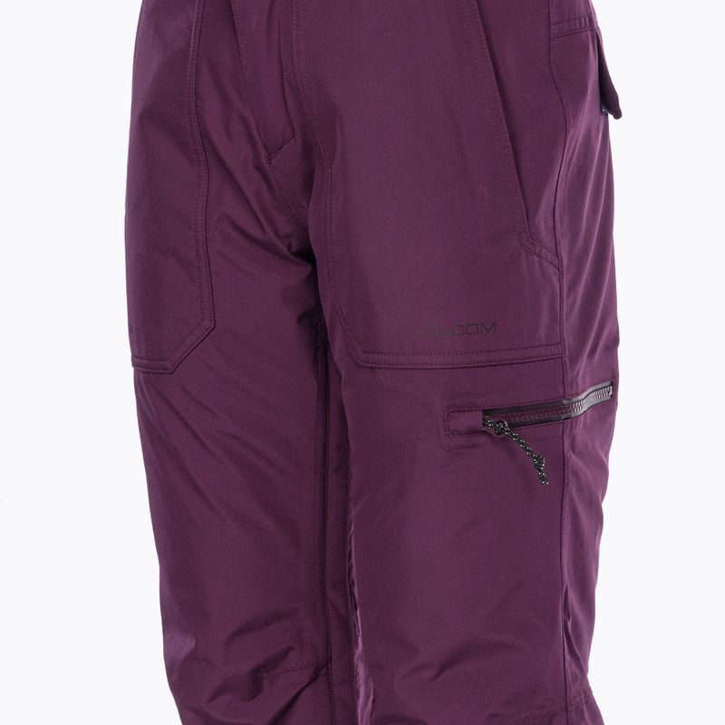 Pantaloni de snowboard pentru femei Volcom Knox Ins Gore-Tex blackberry 11