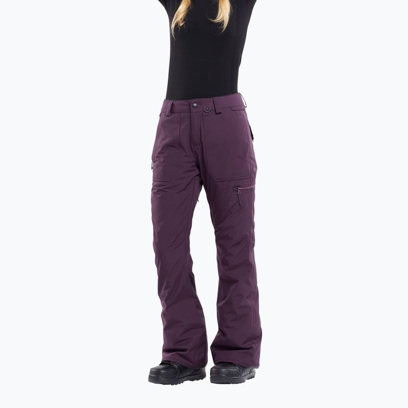Pantaloni de snowboard pentru femei Volcom Knox Ins Gore-Tex blackberry 3