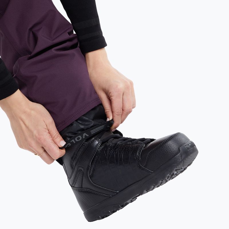 Pantaloni de snowboard pentru femei Volcom Knox Ins Gore-Tex blackberry 7