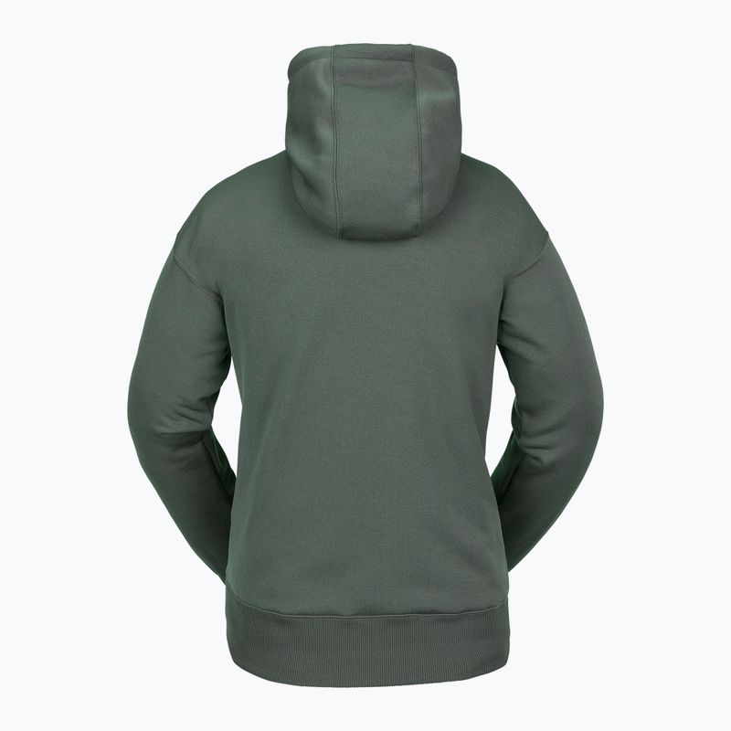 Bluză de snowboard pentru femei Volcom Core Hydro Hoodie eucalyptus 5