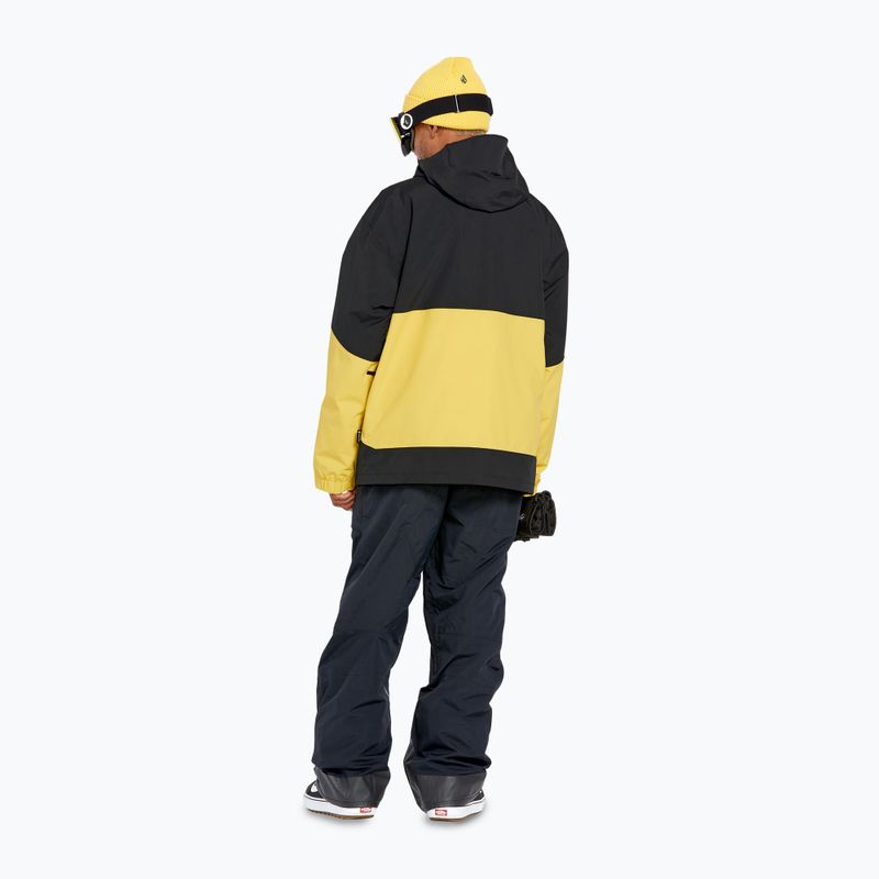 Geacă de snowboard pentru bărbați Volcom Tds 2L Gore-Tex dark yellow 3