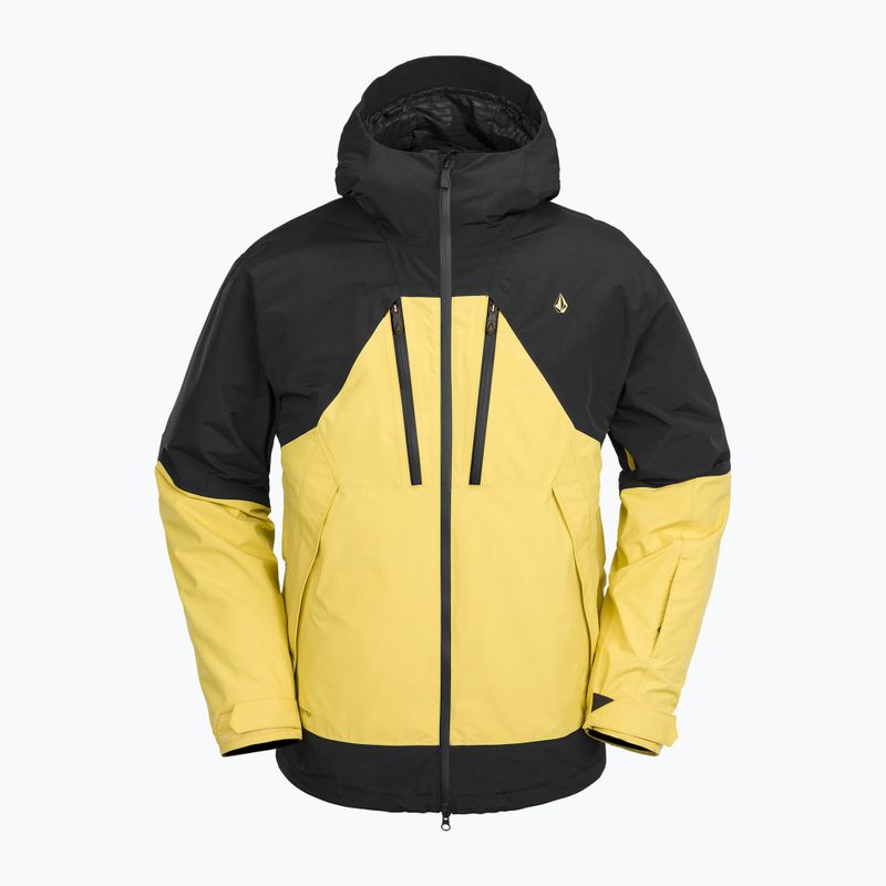 Geacă de snowboard pentru bărbați Volcom Tds 2L Gore-Tex dark yellow 10