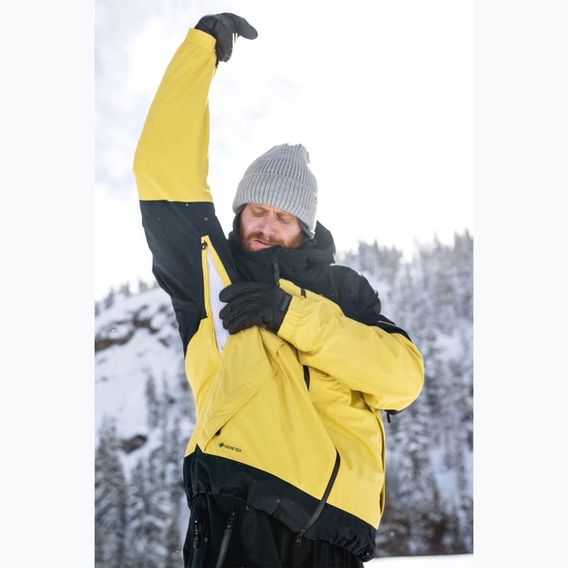 Geacă de snowboard pentru bărbați Volcom Tds 2L Gore-Tex dark yellow 16