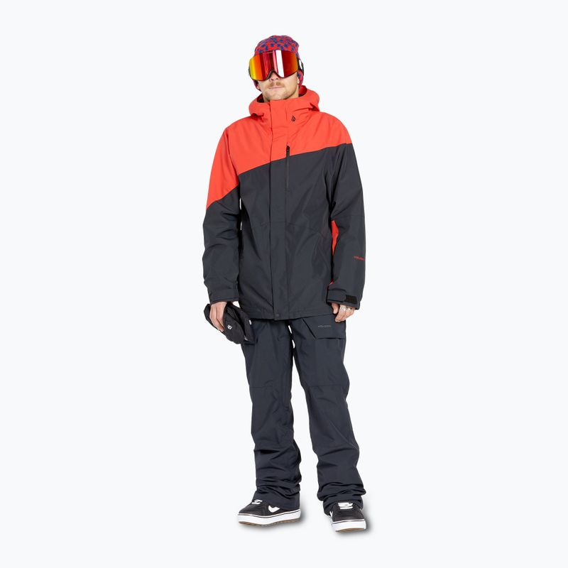 Geacă de snowboard pentru bărbați Volcom Primry Ins crimson 2