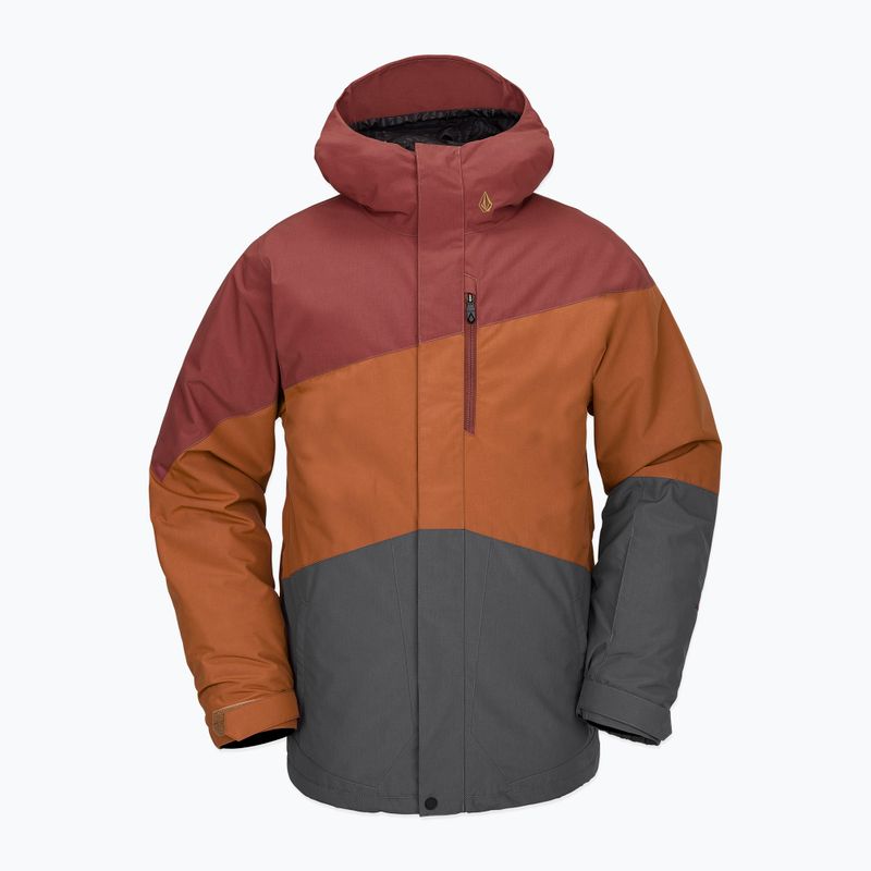 Geacă de snowboard pentru bărbați Volcom Primry Ins caramel 4