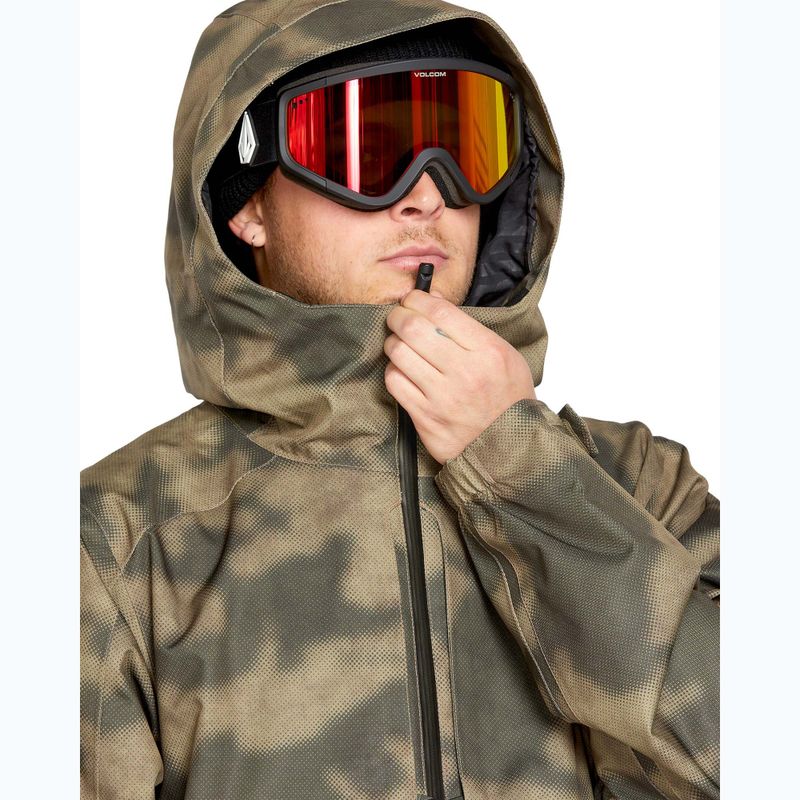 Geacă de snowboard pentru bărbați  Volcom Brighton Pullover camouflage 4