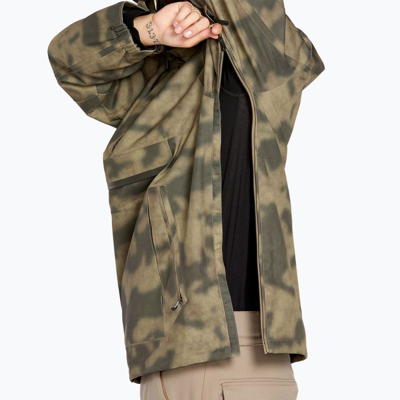 Geacă de snowboard pentru bărbați  Volcom Brighton Pullover camouflage 5