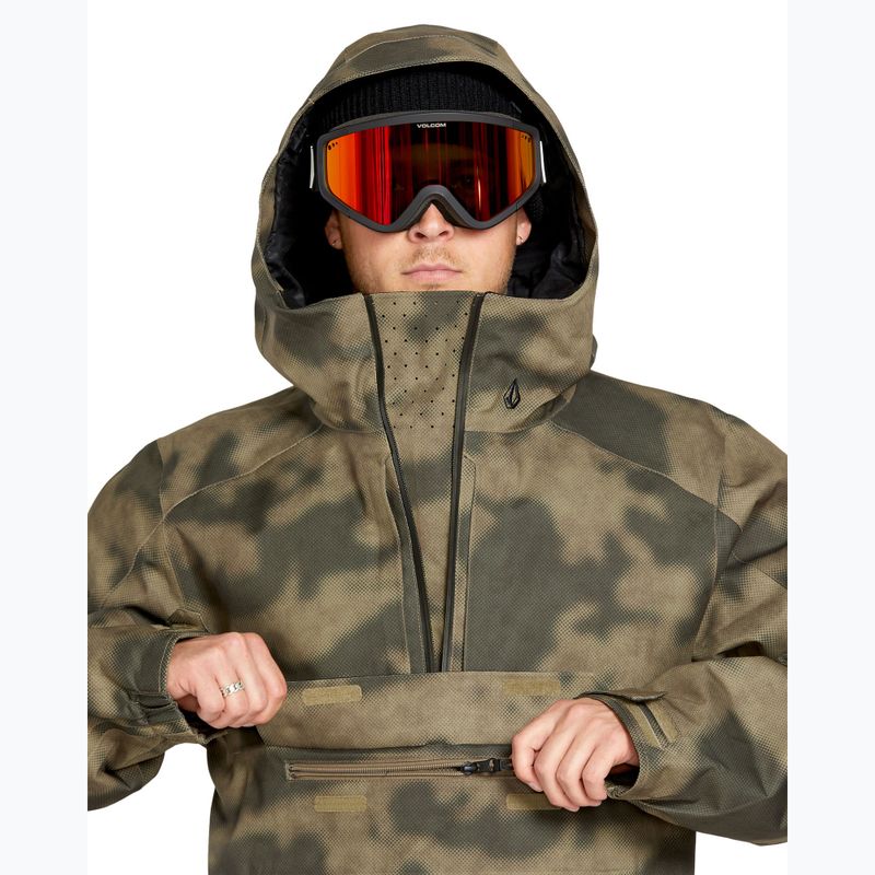 Geacă de snowboard pentru bărbați  Volcom Brighton Pullover camouflage 7