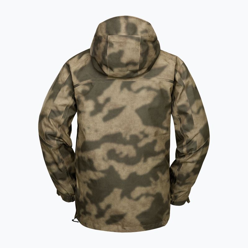 Geacă de snowboard pentru bărbați  Volcom Brighton Pullover camouflage 9