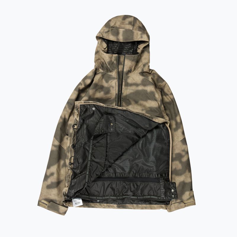 Geacă de snowboard pentru bărbați  Volcom Brighton Pullover camouflage 10