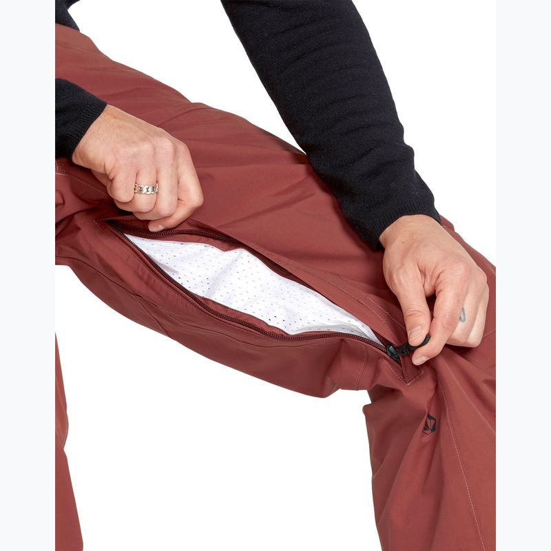 Pantaloni de snowboard pentru bărbați Volcom L Gore-Tex redwood 6