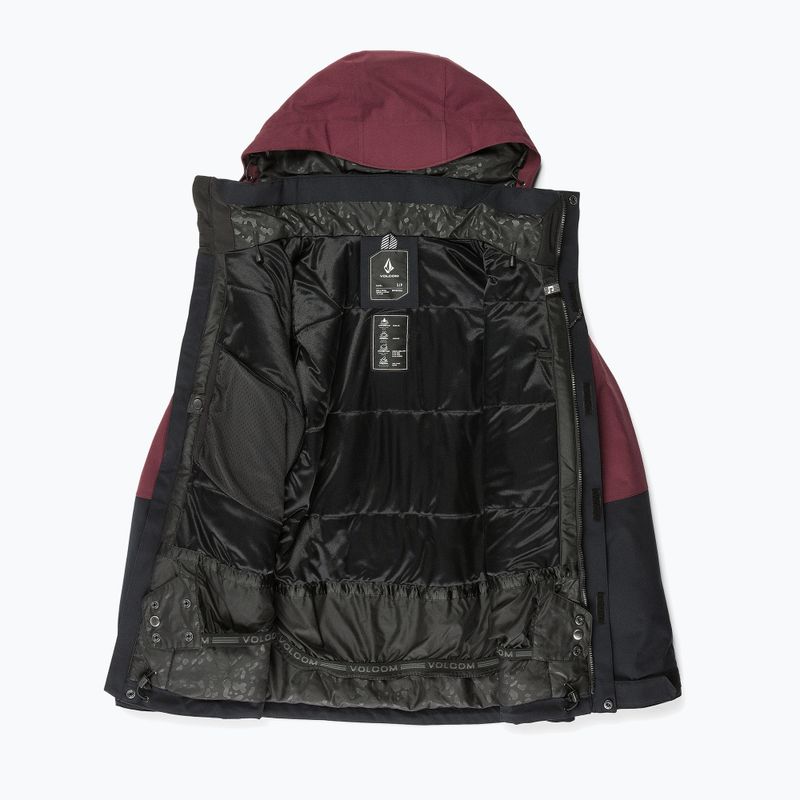 Geacă de snowboard pentru femei  Volcom Shelter 3D Stretch burgundy 10