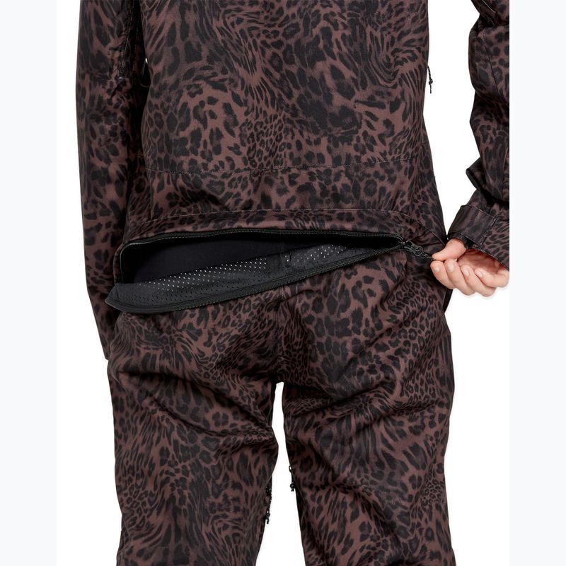 Costum de snowboard petru femei Volcom Shiloh Snow leopard 9
