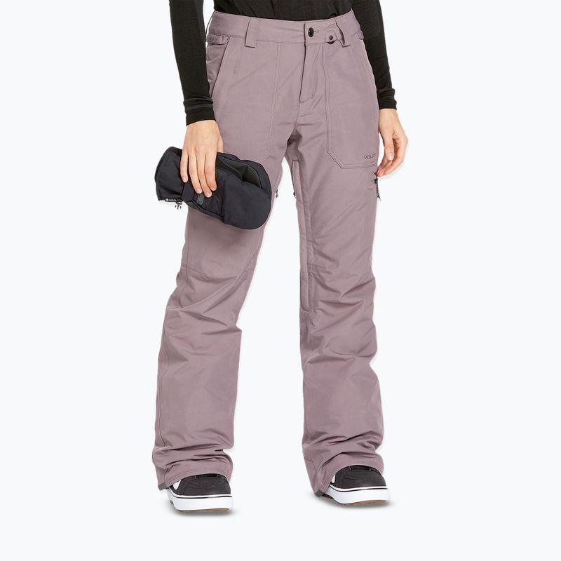 Pantaloni de snowboard pentru femei Volcom Knox Ins Gore-Tex dusty lavender