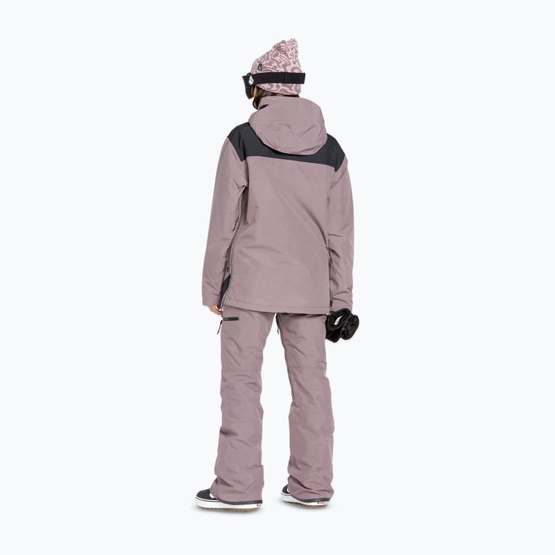 Pantaloni de snowboard pentru femei Volcom Knox Ins Gore-Tex dusty lavender 4