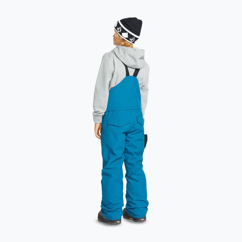 Pantaloni de snowboard pentru copii  Volcom Barkley Ins Bib Overall cobalt 3