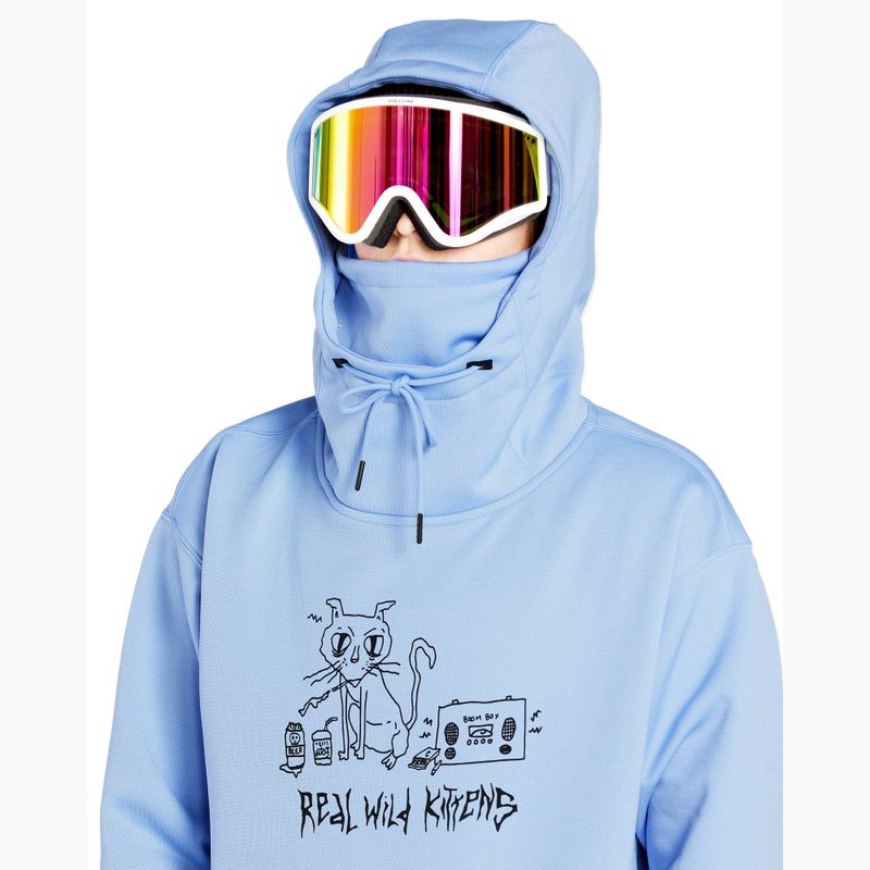 Bluză de snowboard pentru femei Volcom Riding Hydro P/O crystal blue 4