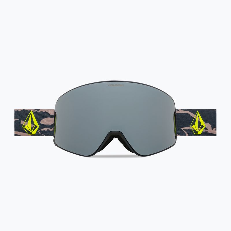 Ochelari de schi Volcom Odyssey camo/silver chrome/yellow 2