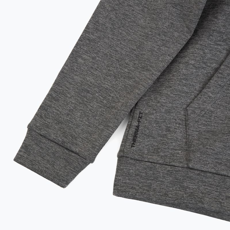 Bluză de antrenament pentru bărbați Nike Therma Fit Full-Zip charcoal heather/dark smoke grey/black 11