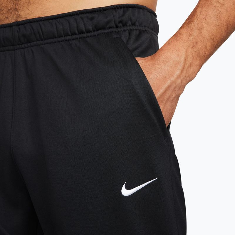 Pantaloni de antrenament Nike Therma-FIT Open Hem black/black/white 5