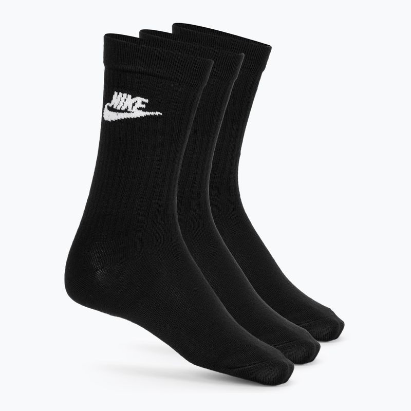 Șosete Nike Sportswear Everyday Essential 3 perechi black/white
