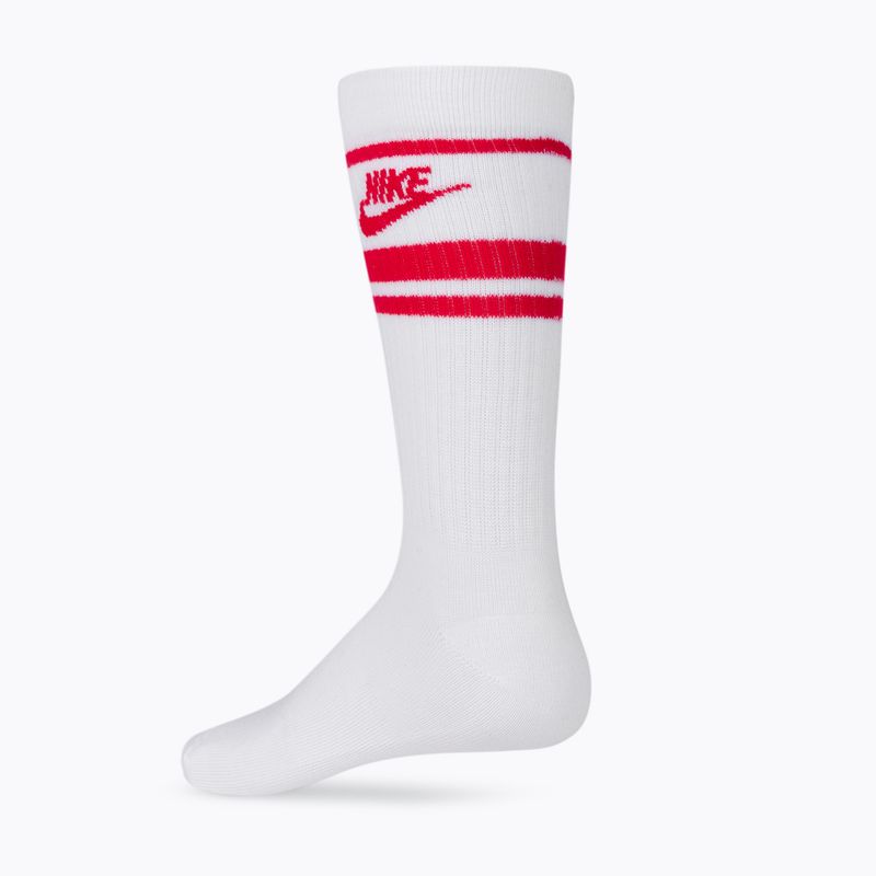 Nike Sportswear Everyday Essential șosete de antrenament roșu și alb DX5089-102 4