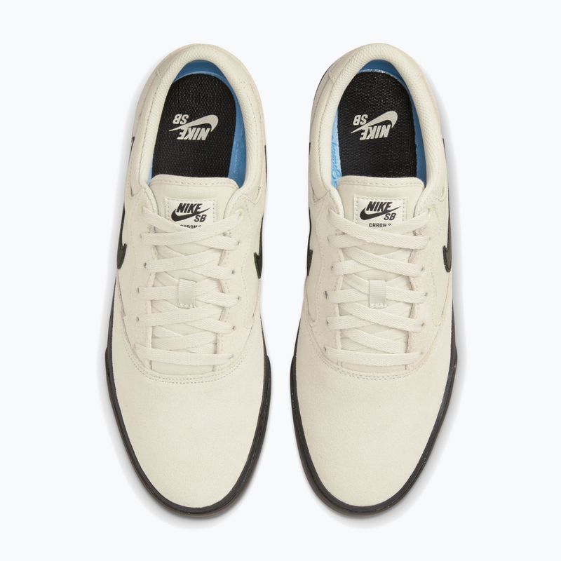 Încălțăminte pentru bărbați Nike SB Chron 2 Light Bone/Light Bone/Black/Black 4