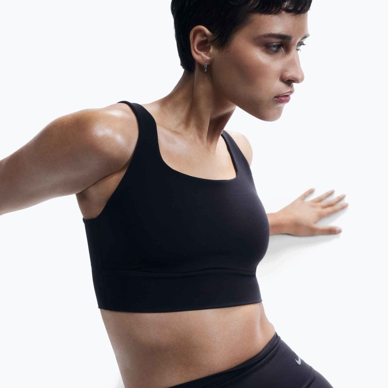 Sutien de antrenament Nike Zenvy Medium-Support black/sail 5