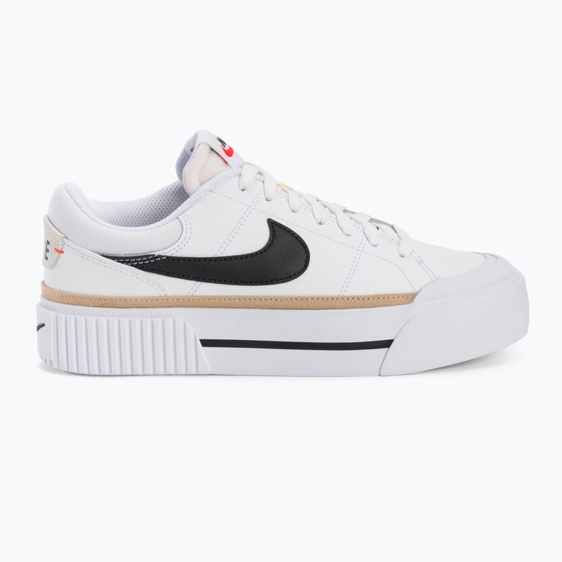 Încălțăminte pentru femei  Nike Court Legacy Lift white/hemp/team orange/black 8