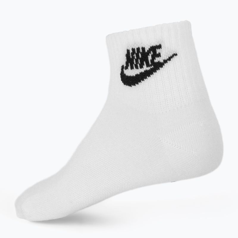Șosete Nike Everyday Essential 3 perechi white/black 2