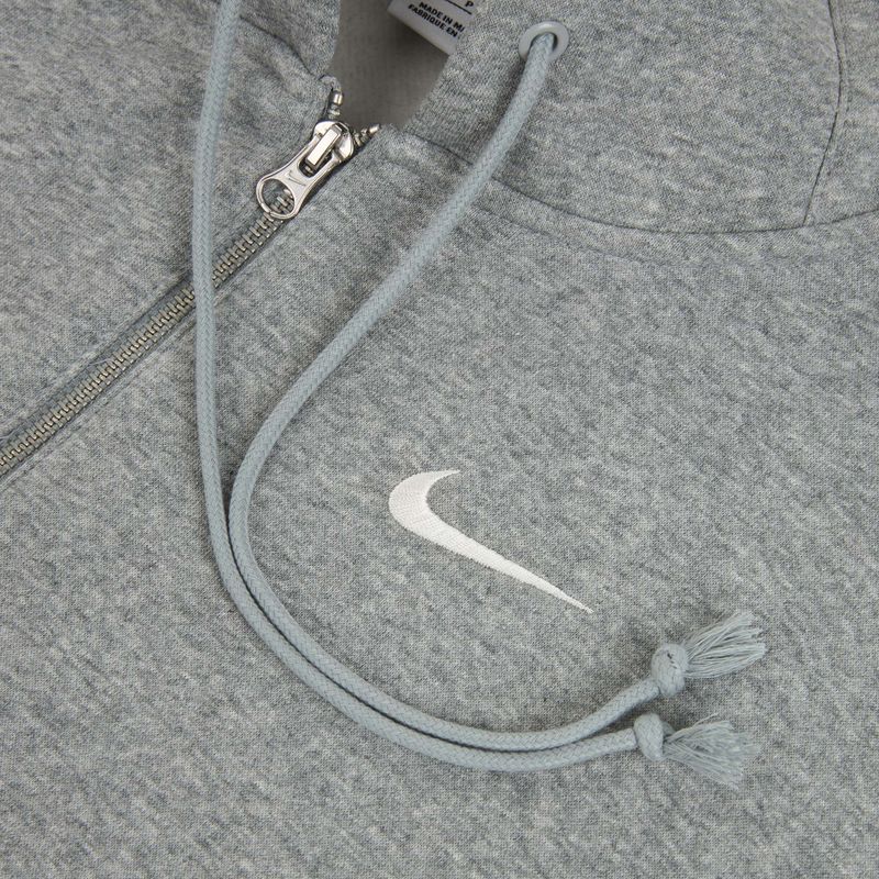 Bluză pentru femei  Nike Sportswear Phoenix Fleece dark grey heather/sail 12