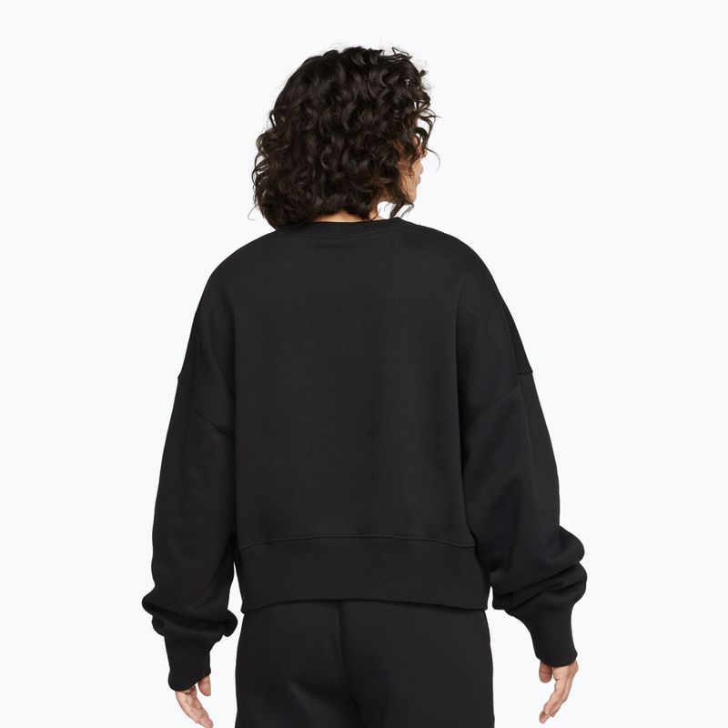 Bluză pentru femei Nike Sportswear Phoenix Fleece Oversized black/sail 3
