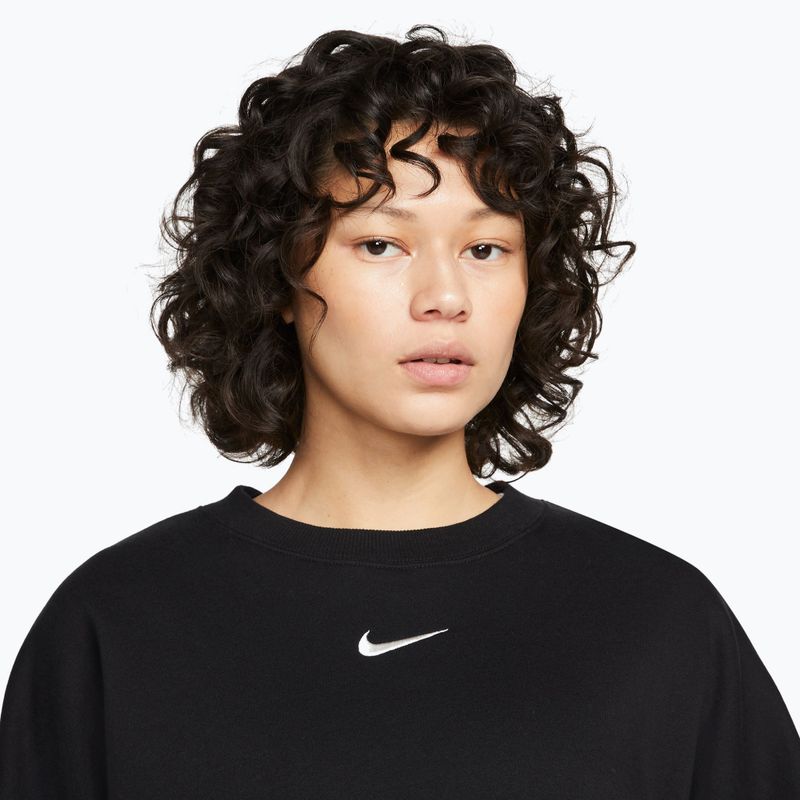 Bluză pentru femei Nike Sportswear Phoenix Fleece Oversized black/sail 4