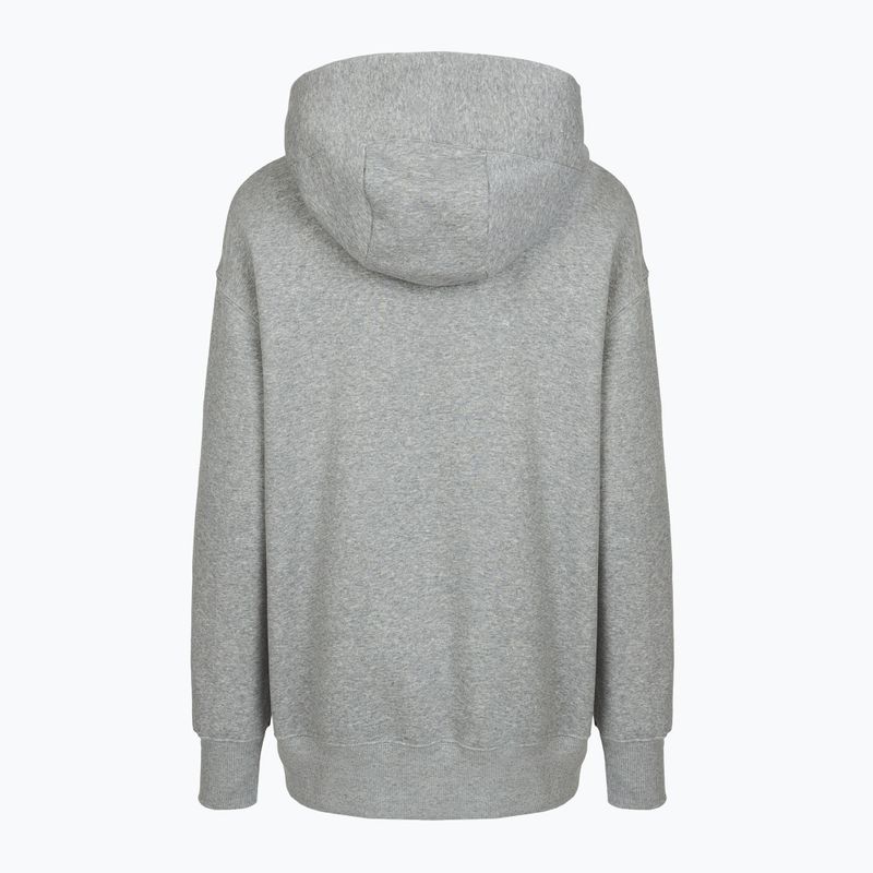 Bluză pentru femei  Nike Sportswear Phoenix Fleece Oversized dark grey heather/sail 7