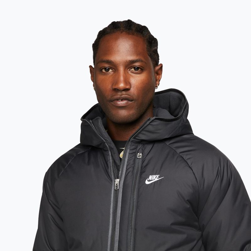 Geacă pentru bărbați Nike Sportswear Therma-FIT Repel dark smoke grey/dark smoke grey/white 4