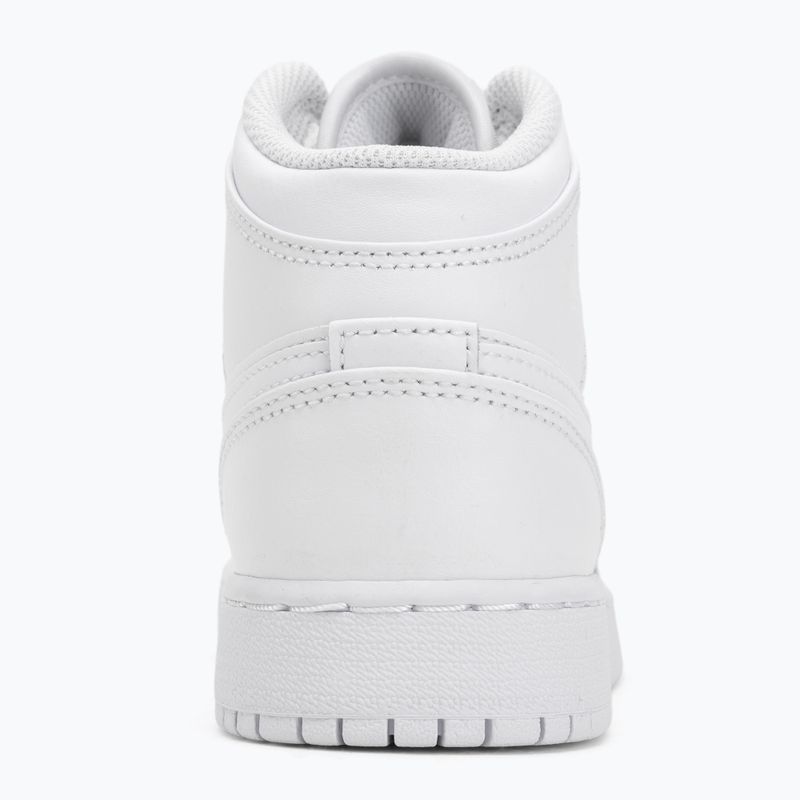 Încălțăminte pentru copii Nike Jordan 1 Mid white/white/white 6