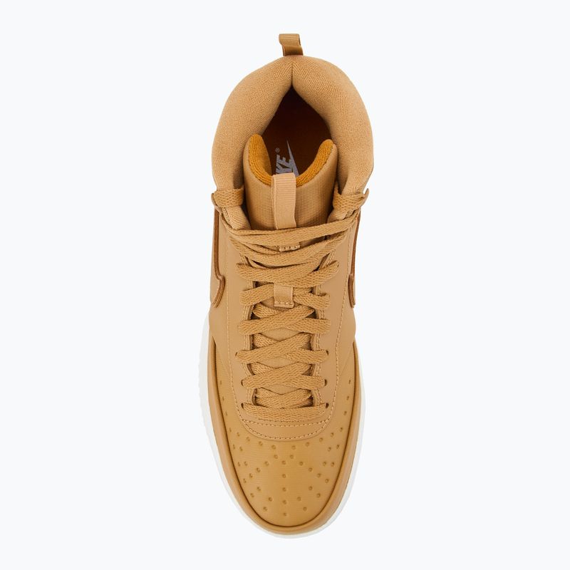 Încălțăminte pentru bărbați Nike Court Vision Mid elemental gold/sail/desert ochre/elemental gold 5