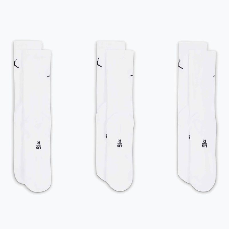 Șosete Jordan Everyday 3 pairs white/black 2