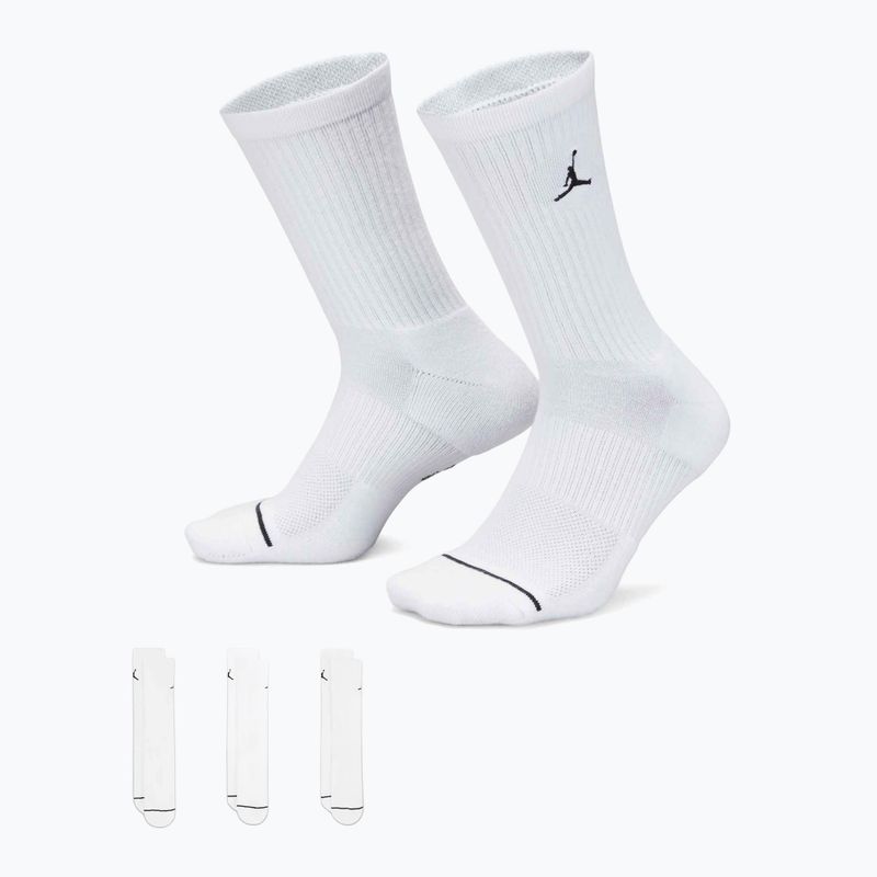 Șosete Nike Jordan Everyday 3 perechi white/black 3