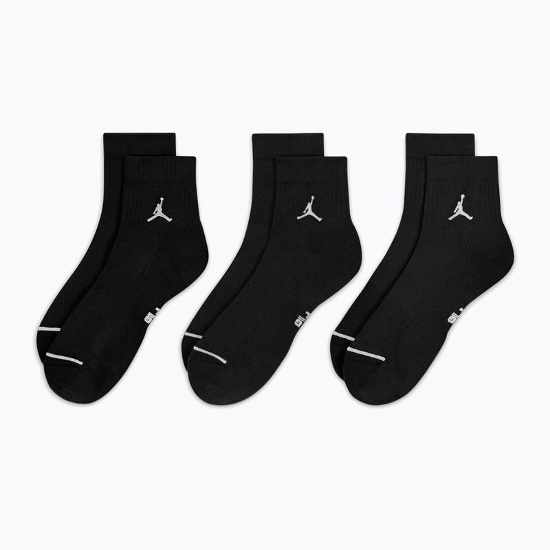 Șosete  Jordan Everyday Ankle 3 pairs black/white 7
