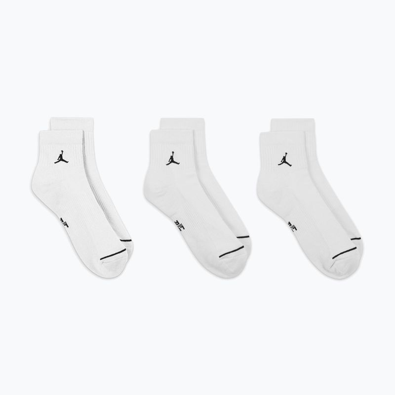 Șosete Nike Jordan Everyday Ankle 3 perechi white/black 6