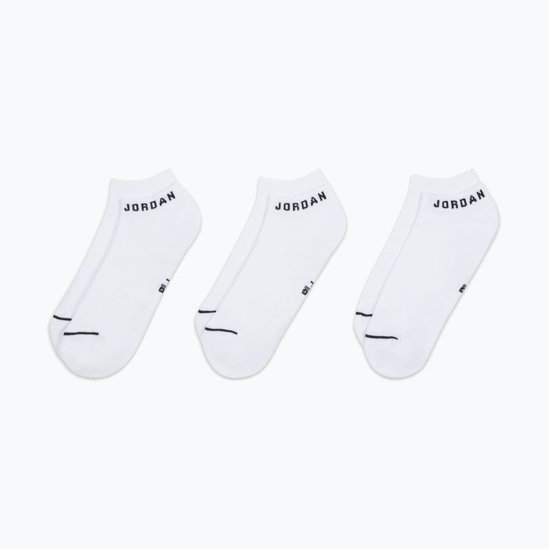 Șosete Jordan Everyday No-Show 3 pairs white/black 7
